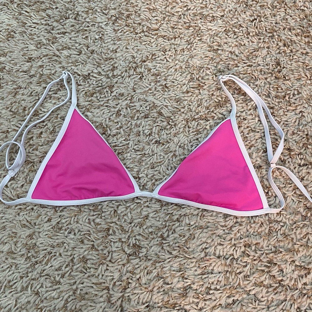 PacSun pink bikini top